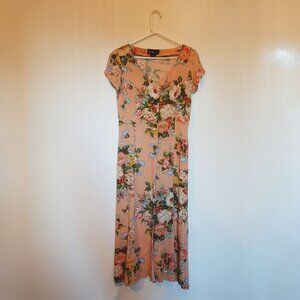 Vintage Ralph Lauren Floral Button Down Dress